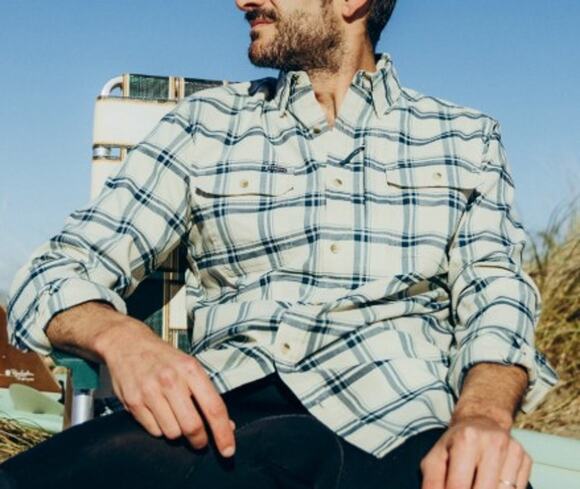 Poncho Other - Poncho Outdoors "The Monterey" Midweight Performance Flannel Shirt Men’s Sz. L